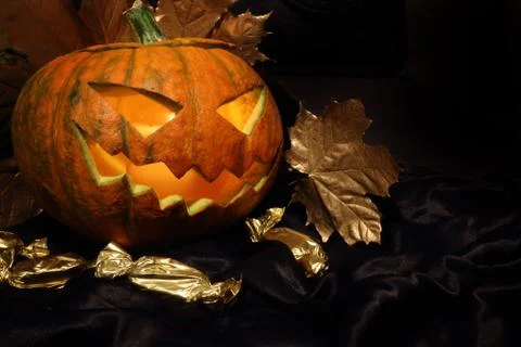 Halloween pumpkin 库存照片