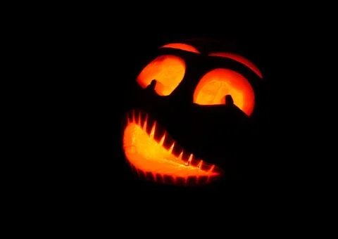 Halloween pumpkin Stockfoto's