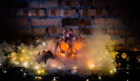 Halloween pumpkin Stock Photos