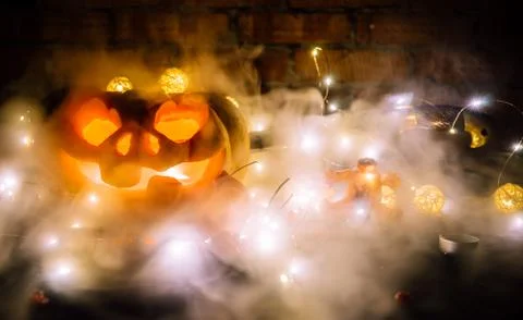 Halloween pumpkin Stock Photos