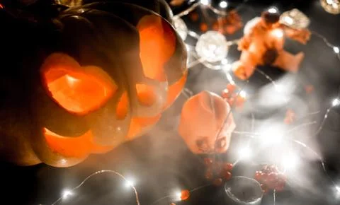Halloween pumpkin Stock Photos