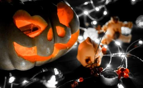 Halloween pumpkin Stock Photos