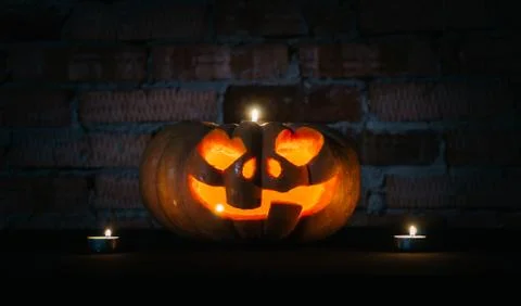 Halloween pumpkin Stock Photos