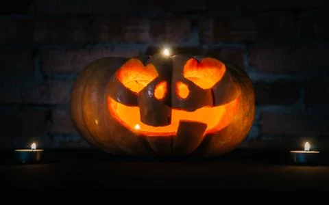 Halloween pumpkin Stock Photos