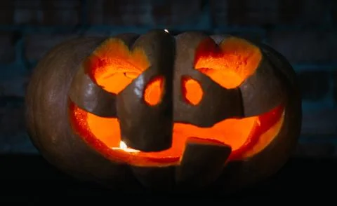 Halloween pumpkin Stock Photos