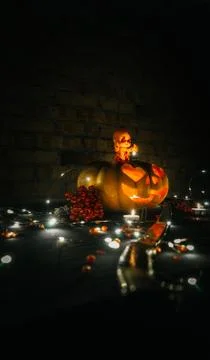 Halloween pumpkin Stock Photos