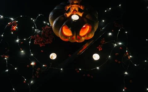 Halloween pumpkin Stock Photos