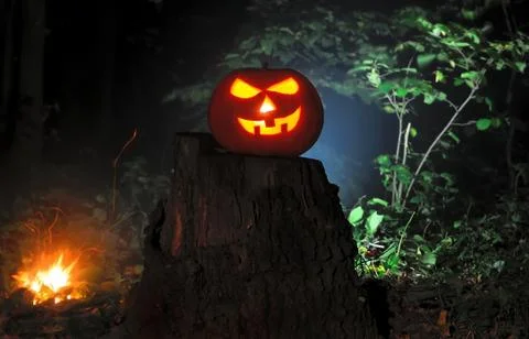 Halloween pumpkin Stock Photos