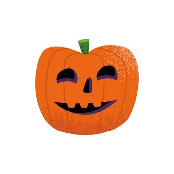 Halloween pumpkin smiling Stock Illustration