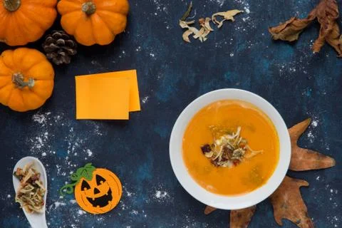 Halloween pumpkin theme Foto stock