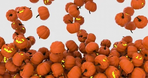 Halloween Pumpkin Transition 動画素材 290440157