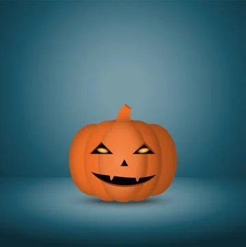 Halloween pumpkin. Vector Illustration. Stock Illustration