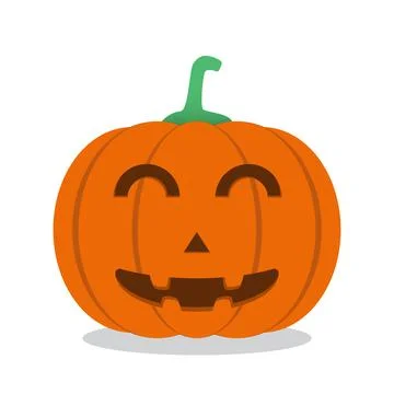 Halloween pumpkin. Vector Illustration. Stock Illustration