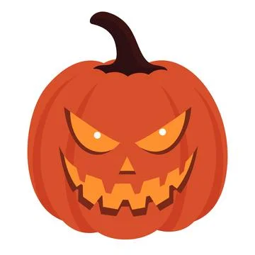 Halloween pumpkin vector illustration Stock Illustration