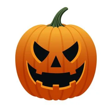 Halloween pumpkin vector illustration Stock Illustration