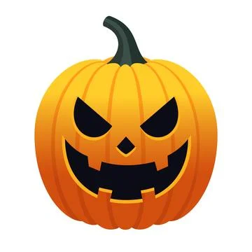 Halloween pumpkin vector illustration Stock Illustration