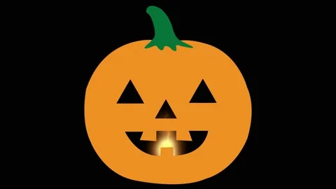 Halloween Pumpkins Background Animation  库存影片 171536652