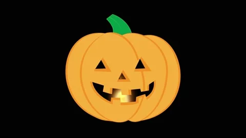 Halloween Pumpkins Background Animation  Stock Footage 171536658