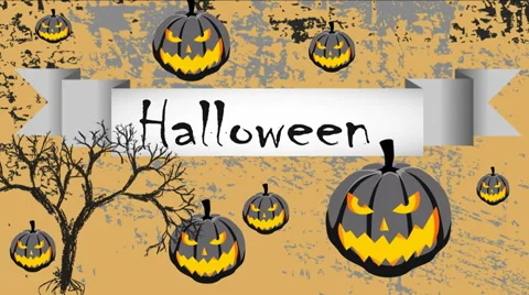 Halloween pumpkins. Stock Footage 43089833