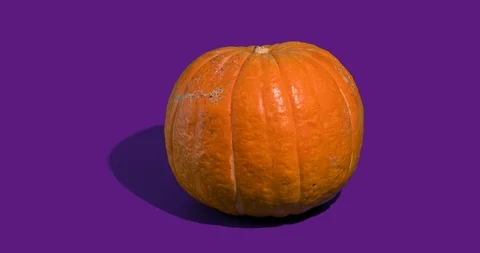 Halloween pumpkins or Jack o'Lantern Stock Footage 116610285