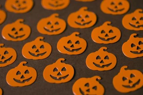 Halloween pumpkins Stock Photos