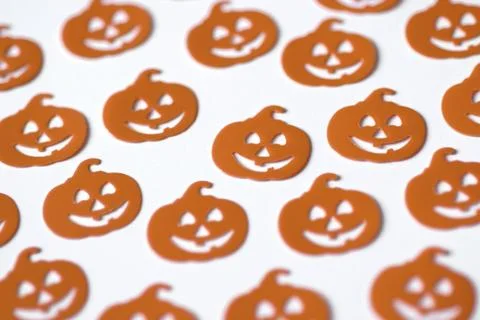 Halloween pumpkins Stock Photos