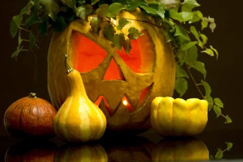 Halloween pumpkins Foto stock