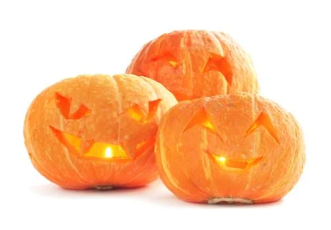 Halloween Pumpkins 스톡 사진