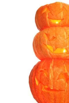 Halloween Pumpkins Stock Photos
