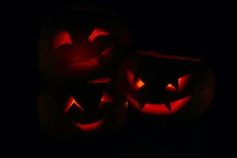 Halloween pumpkins Foto stock