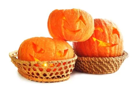 Halloween Pumpkins Stock-Fotos