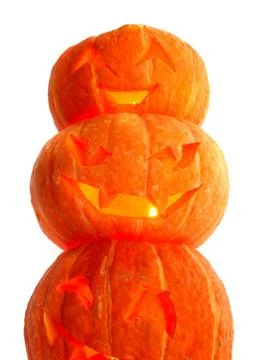 Halloween Pumpkins Stock Photos