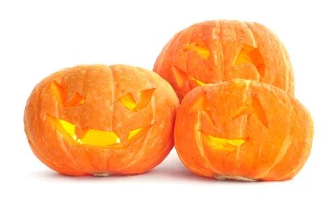 Halloween Pumpkins 스톡 사진