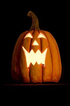 Halloween pumpkins Stock Photos