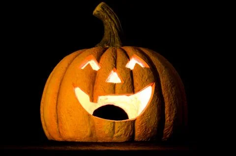 Halloween pumpkins Stock Photos