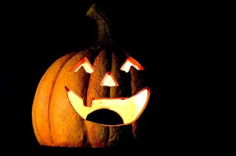 Halloween pumpkins Stock Photos