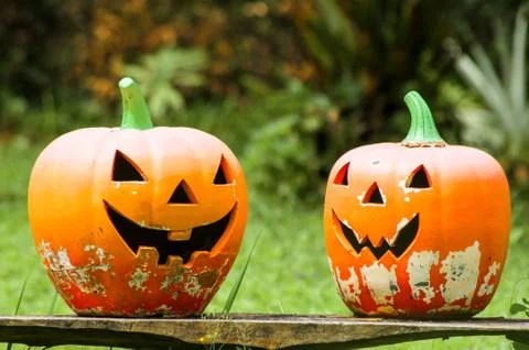 Halloween Pumpkins Stock Photos