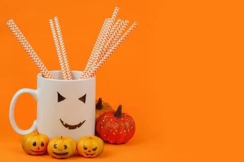 Halloween pumpkins Stock Photos