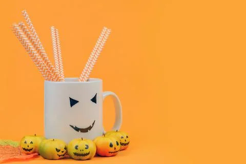 Halloween pumpkins Stock Photos