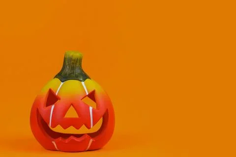 Halloween pumpkins Stock Photos