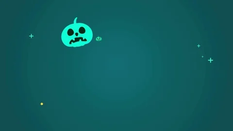 Halloween sale theme save up to 35 off background animation Stock Footage 92892425