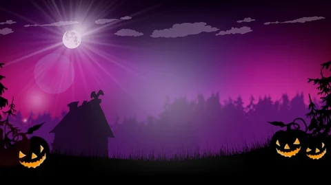 Halloween-scene Stock Footage 95875582