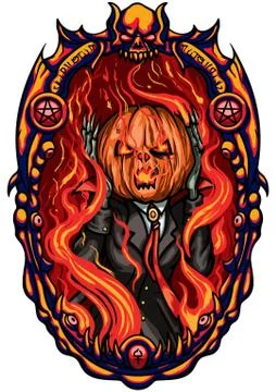 Halloween Scream Stock Illustration
