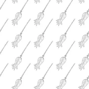 Halloween seamless background Stock Illustration
