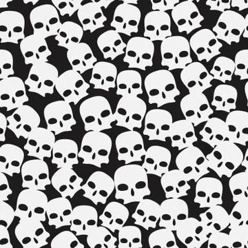 Halloween seamless pattern. Design elements for halloween party poster イラスト素材