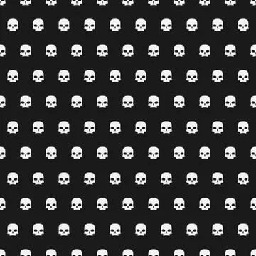 Halloween seamless pattern. Design elements for halloween party poster Stock Illustration