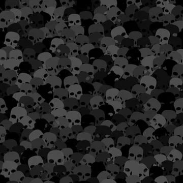 Halloween seamless pattern. Design elements for halloween party poster Illustrazione stock