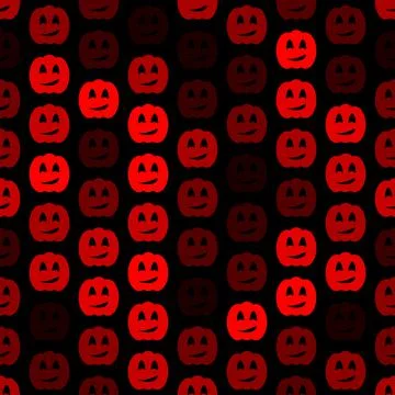 Halloween seamless pattern. Design elements for halloween party poster Stock Illustration