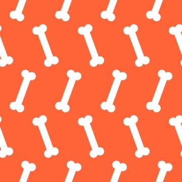 Halloween seamless pattern, flat design with clipping mask Stockillustratie