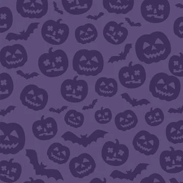 Halloween seamless pattern イラスト素材
